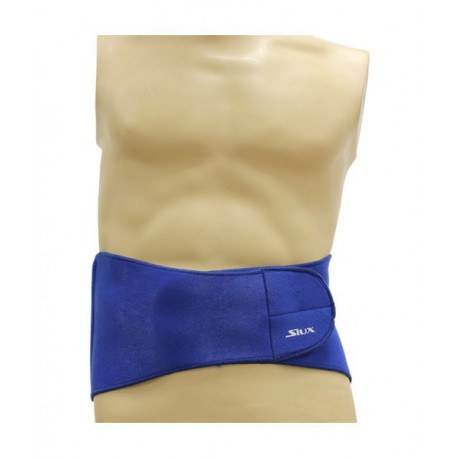 FAJA LUMBAR NEOPRENO CON PROTECCIONES SIUX AZUL