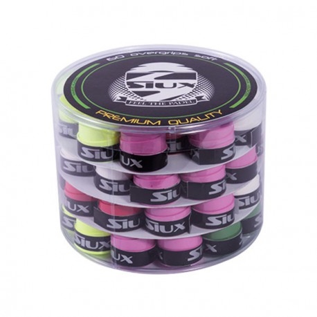 CUBO OVERGRIPS SIUX 60 SOFT PREMIUM QUALITY COLORES