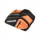 Paletero Head Core Padel Combi Negro/Naranja